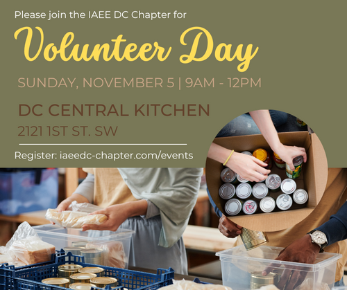 IAEE DC Volunteer Day at DC Central Kitchen - November 2023